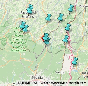 Mappa Via dei Caduti, 40046 Porretta Terme BO, Italia (15.52538)