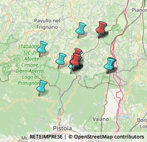 Mappa Via dei Caduti, 40046 Porretta Terme BO, Italia (8.932)