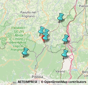 Mappa Via dei Caduti, 40046 Porretta Terme BO, Italia (13.36091)