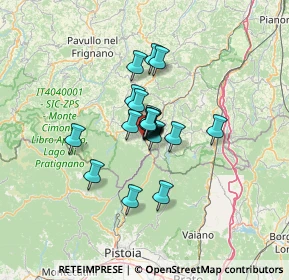 Mappa Via dei Caduti, 40046 Porretta Terme BO, Italia (7.396)