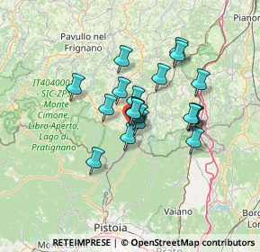 Mappa Via dei Caduti, 40046 Porretta Terme BO, Italia (9.671)