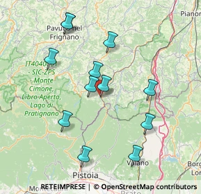 Mappa Via dei Caduti, 40046 Porretta Terme BO, Italia (15.37833)