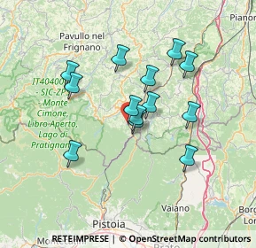 Mappa Via dei Caduti, 40046 Porretta Terme BO, Italia (11.70462)