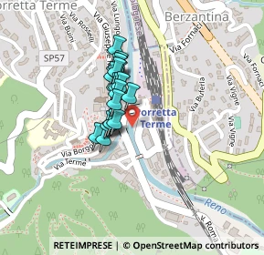 Mappa Via dei Caduti, 40046 Porretta Terme BO, Italia (0.143)