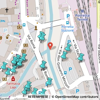 Mappa Via dei Caduti, 40046 Porretta Terme BO, Italia (0.08462)