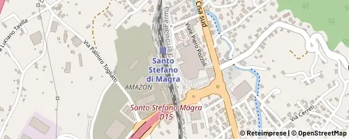 Mappa Santo Stefano di Magra