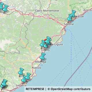 Mappa Viadotto Ranzi, 17027 Pietra ligure SV, Italia (26.43)