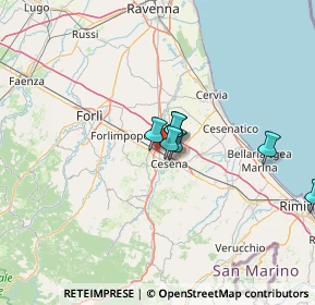 Mappa Via Ferruccio Parri, 47522 Cesena FC, Italia (30.13529)