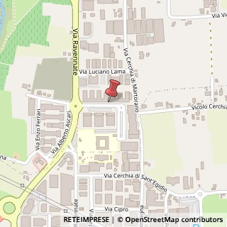 Mappa Via Quinto Bucci, 149, 47521 Cesena, Forlì-Cesena (Emilia Romagna)