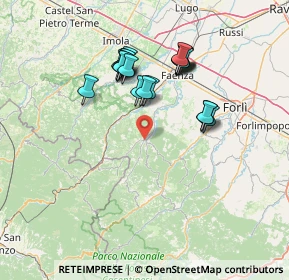 Mappa Via Giovanni Amendola, 47015 Modigliana FC, Italia (13.355)