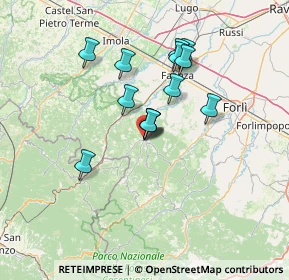 Mappa Via Giovanni Amendola, 47015 Modigliana FC, Italia (11.34)