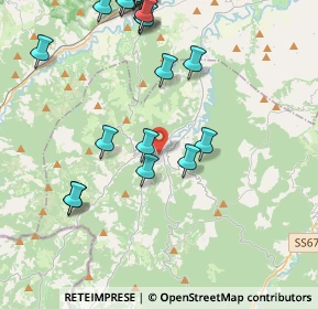 Mappa Via Giovanni Amendola, 47015 Modigliana FC, Italia (5.187)