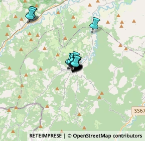 Mappa Via Giovanni Amendola, 47015 Modigliana FC, Italia (1.463)