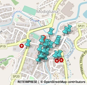 Mappa Via Giovanni Amendola, 47015 Modigliana FC, Italia (0.1735)