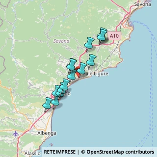 Mappa Via Bottassano, 17027 Pietra Ligure SV, Italia (5.86067)