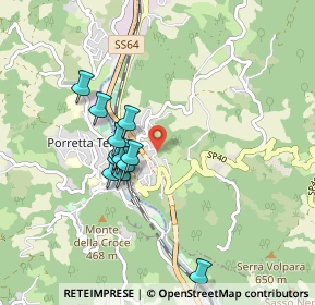 Mappa Via Fornaci, 40046 Porretta Terme BO, Italia (0.77)