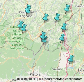 Mappa Via Fornaci, 40046 Porretta Terme BO, Italia (15.42)