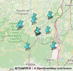 Mappa Via Fornaci, 40046 Porretta Terme BO, Italia (11.72154)