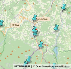 Mappa Via Fornaci, 40046 Porretta Terme BO, Italia (5.49091)