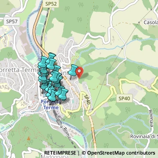 Mappa Via Fornaci, 40046 Porretta Terme BO, Italia (0.45172)