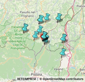 Mappa Via Mazzini, 40046 Porretta Terme BO, Italia (8.6025)