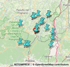 Mappa Via Mazzini, 40046 Porretta Terme BO, Italia (11.72895)