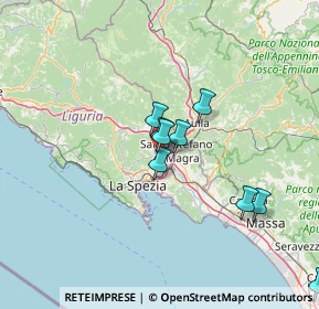 Mappa Via Provinciale Piana, 19020 Vezzano Ligure SP, Italia (17.96)