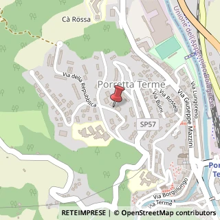 Mappa Via Aldo Moro, 2, 40046 Alto Reno Terme, Bologna (Emilia Romagna)