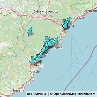 Mappa Via Pollupice, 17027 Pietra Ligure SV, Italia (10.32833)