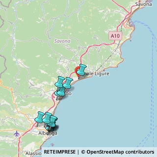 Mappa Via Pollupice, 17027 Pietra Ligure SV, Italia (10.32077)