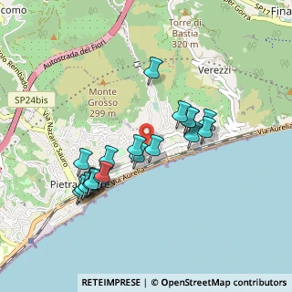 Mappa Via Pollupice, 17027 Pietra Ligure SV, Italia (0.8635)