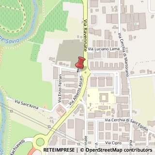 Mappa Via Alberto Ascari, 47521 Cesena FC, Italia, 47521 Cesena, Forlì-Cesena (Emilia Romagna)