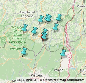 Mappa SS Porrettana, 40046 Porretta Terme BO, Italia (10.9875)