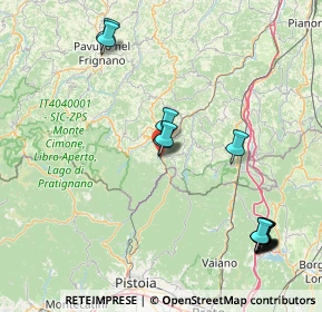 Mappa SS Porrettana, 40046 Porretta Terme BO, Italia (19.925)