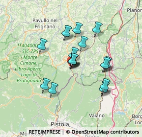 Mappa SS Porrettana, 40046 Porretta Terme BO, Italia (11.40421)