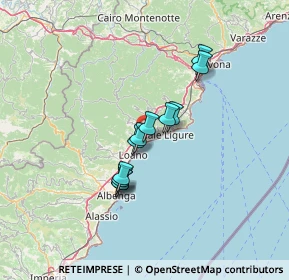 Mappa Via Don Venturini, 17027 Pietra Ligure SV, Italia (9.89636)