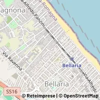 Karte Bellaria-Igea Marina