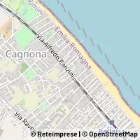 Karte Bellaria-Igea Marina
