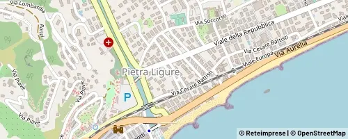 Mappa Pietra Ligure