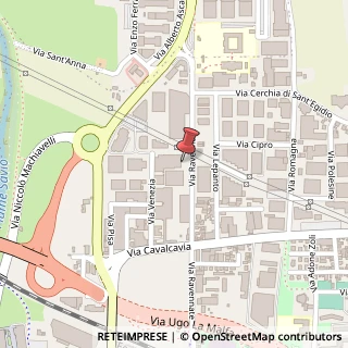 Mappa Via Ravennate, 635, 47521 Cesena, Forlì-Cesena (Emilia Romagna)