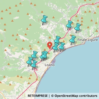 Mappa Via s. libera, 17027 Pietra ligure SV, Italia (3.3975)