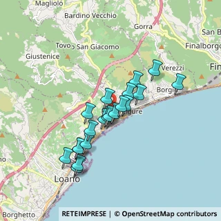 Mappa Via Piave, 17027 Pietra Ligure SV, Italia (1.5055)