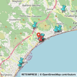 Mappa Via Piave, 17027 Pietra Ligure SV, Italia (1.76909)