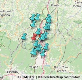 Mappa Località Badia Nuova, 40035 Castiglione dei Pepoli BO, Italia (9.8175)