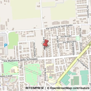 Mappa Via Boscone, 543, 47521 Cesena, Forlì-Cesena (Emilia Romagna)