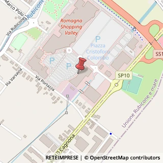 Mappa Piazza Metropolis, 14, 47039 Savignano sul Rubicone, Forlì-Cesena (Emilia Romagna)