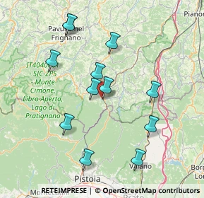 Mappa Via della Resistenza, 40046 Porretta Terme BO, Italia (15.34)