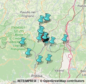 Mappa Via della Resistenza, 40046 Porretta Terme BO, Italia (7.4135)