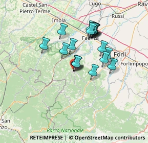 Mappa Piazza Pretorio, 47015 Modigliana FC, Italia (11.771)