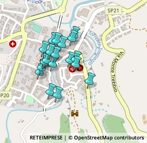 Mappa Piazza Pretorio, 47015 Modigliana FC, Italia (0.175)